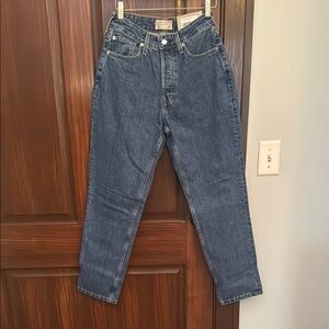 Everlane curvy 90’s checky straight Denim Jeans